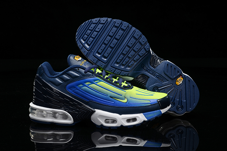 2020 Nike Air Max Plus Blue Green Black Shoes